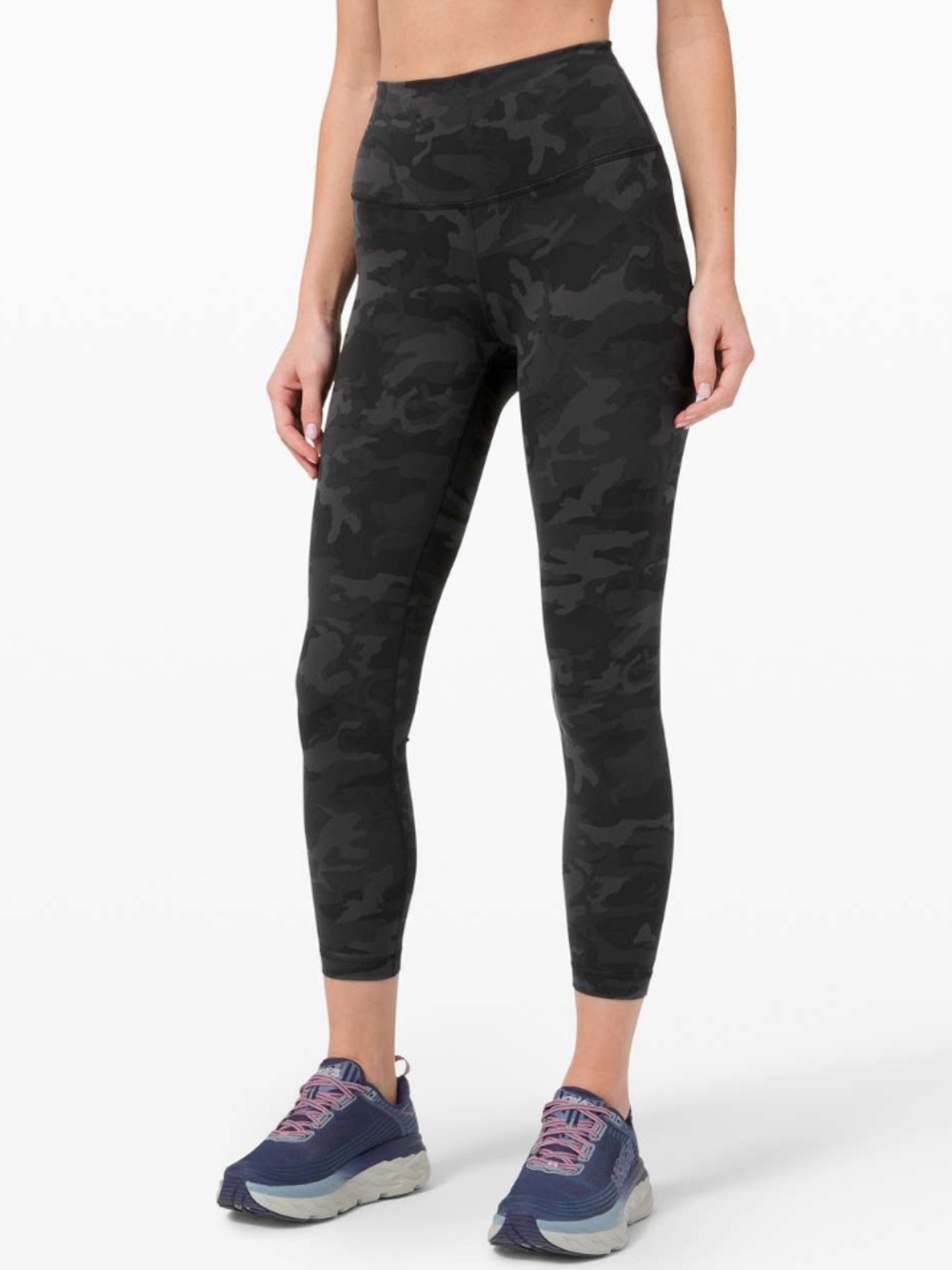 Lululemon Wunder Train High-Rise Tight 25” Incognito Camo Multi Grey Size 2